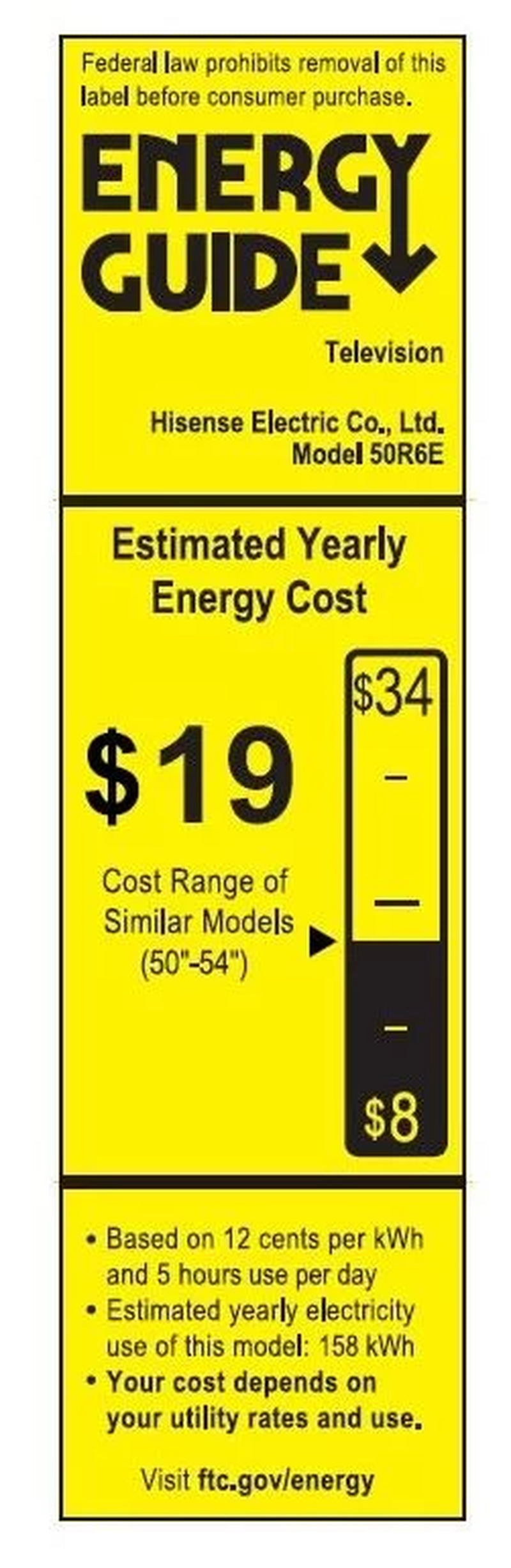 50" Class 4K UHD LED Roku Smart TV HDR 50R6E